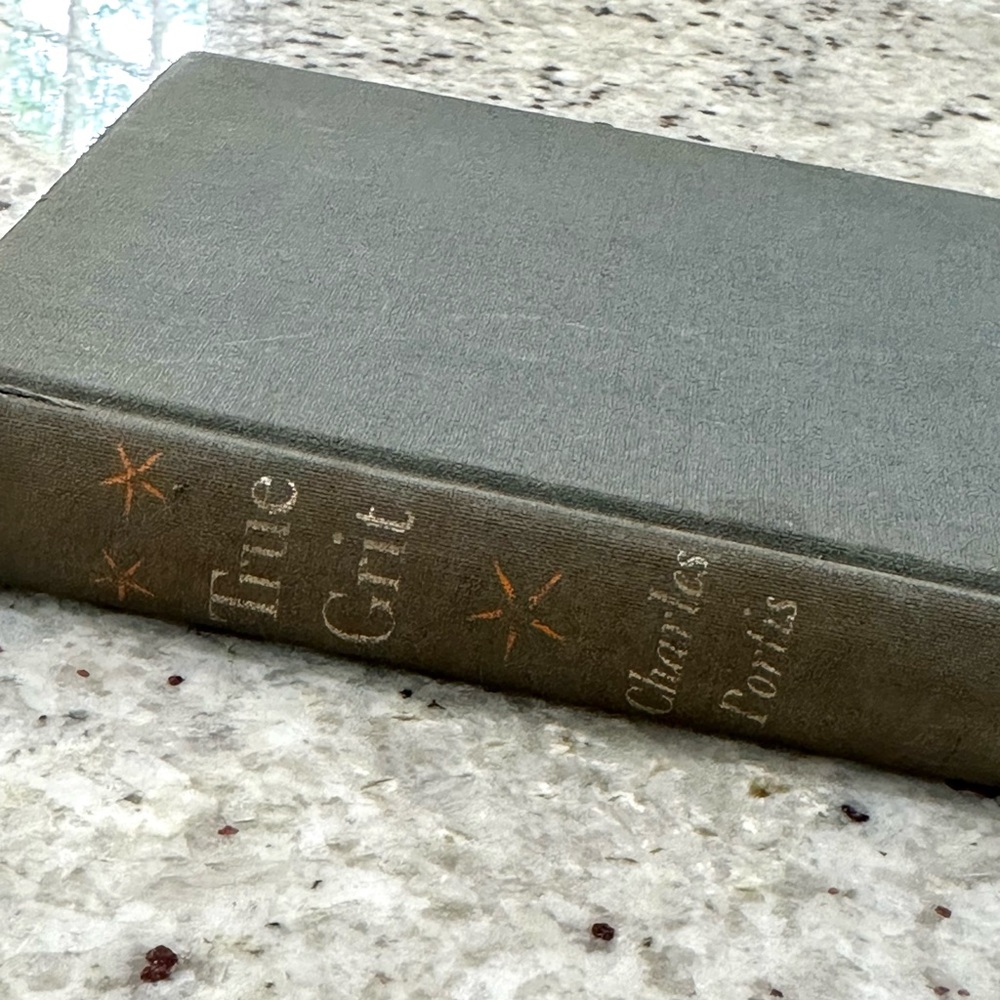True Grit hardcover book. Third printing.